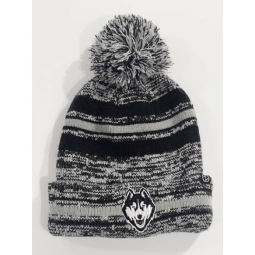 Zephyr Husky Black/White Beanie